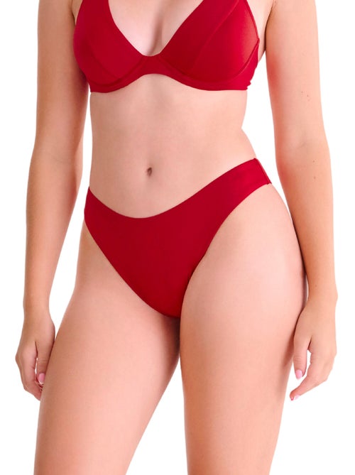 Bas maillot brésilien de bain échancré portofino - Kiabi