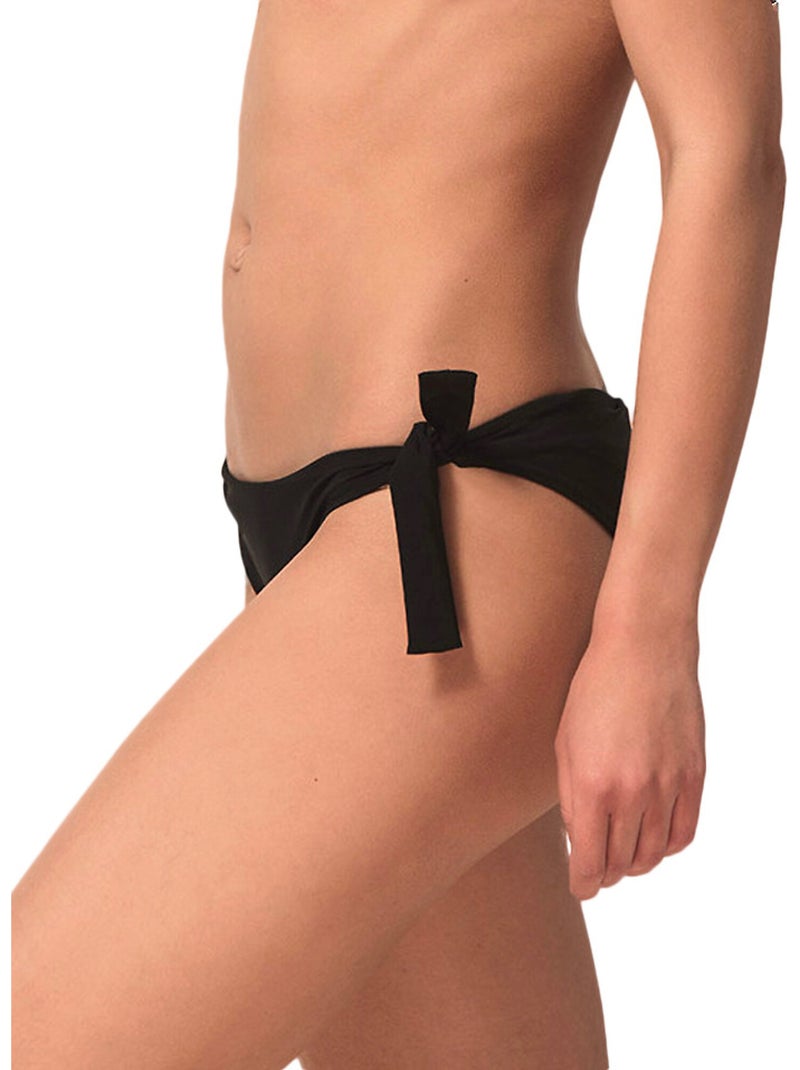 Bas maillot de bain à nouettes blue sense Noir - Kiabi
