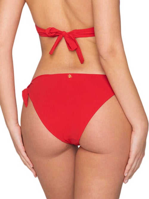 Bas maillot de bain à nouettes blue sense - Kiabi Bas maillot de bain à nouettes blue sense - Kiabi