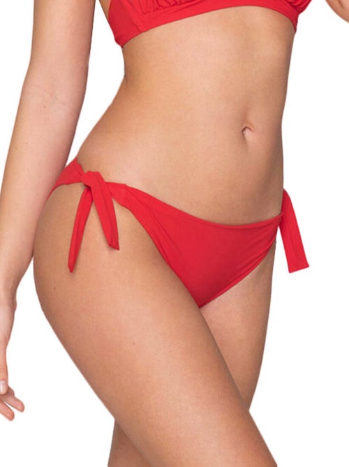 Bas maillot de bain à nouettes blue sense - Kiabi Bas maillot de bain à nouettes blue sense - Kiabi