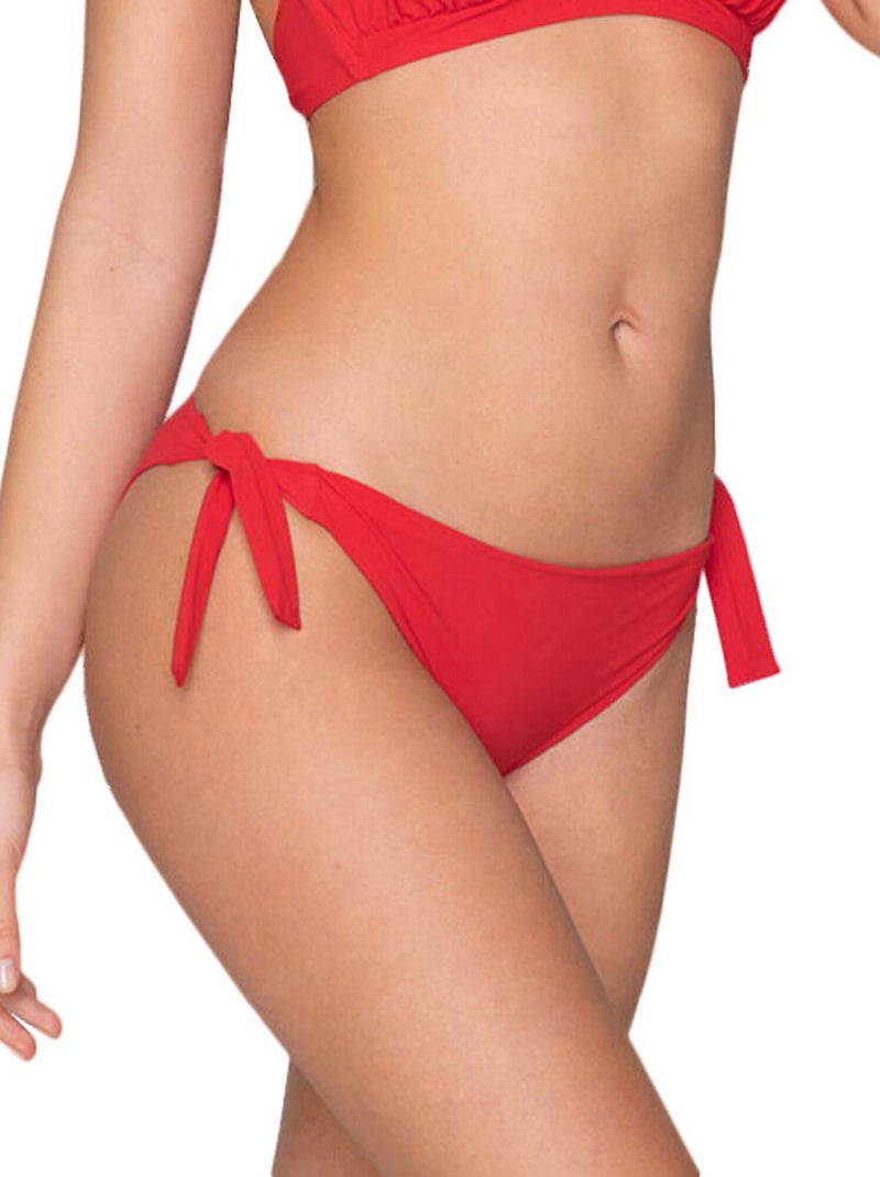 Bas maillot de bain à nouettes blue sense Rouge - Kiabi