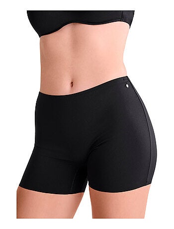 Bas maillot panty cycliste de bain taille haute capri
