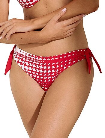 Bas maillot slip de bain à nouettes amovibles quito