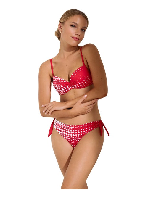 Bas maillot slip de bain à nouettes amovibles quito - Kiabi Bas maillot slip de bain à nouettes amovibles quito - Kiabi