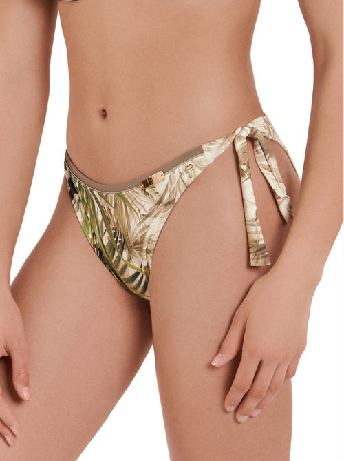 Bas maillot slip de bain à nouettes ensenada - Kiabi