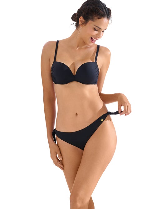 Bas maillot slip de bain à nouettes palma - Kiabi Bas maillot slip de bain à nouettes palma - Kiabi