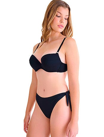 Bas maillot slip de bain à nouettes portofino