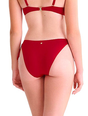 Bas maillot slip de bain à nouettes portofino