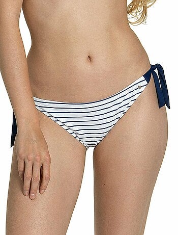 Bas maillot slip de bain à nouettes puerto rico