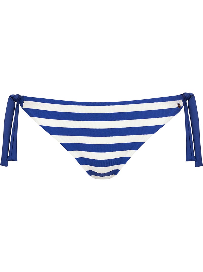 Bas maillot slip de bain à nouettes rhodes Bleu - Kiabi