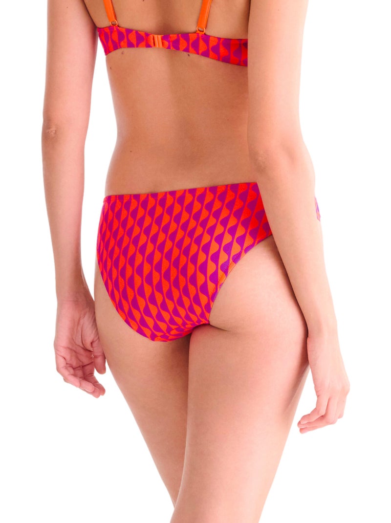 Bas maillot slip de bain aruba Orange - Kiabi