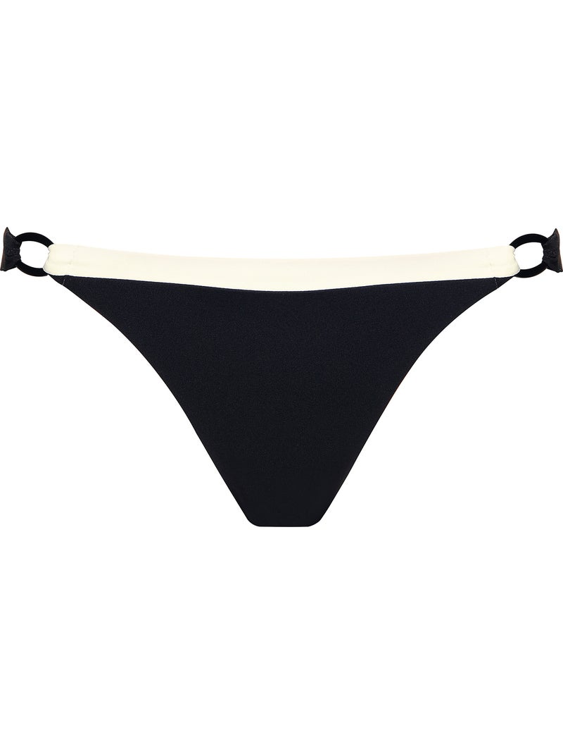 Bas maillot slip de bain brésilien guaraja noir Noir - Kiabi