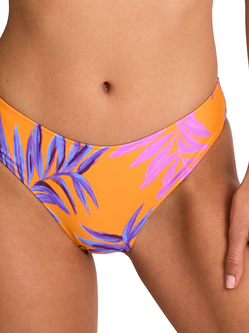 Bas maillot slip de bain calypso Orange - Kiabi