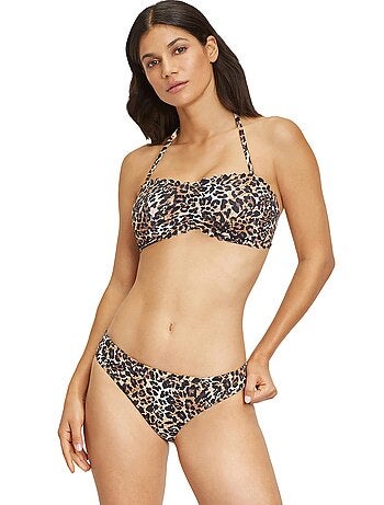 Bas maillot slip de bain ceinturé lexa