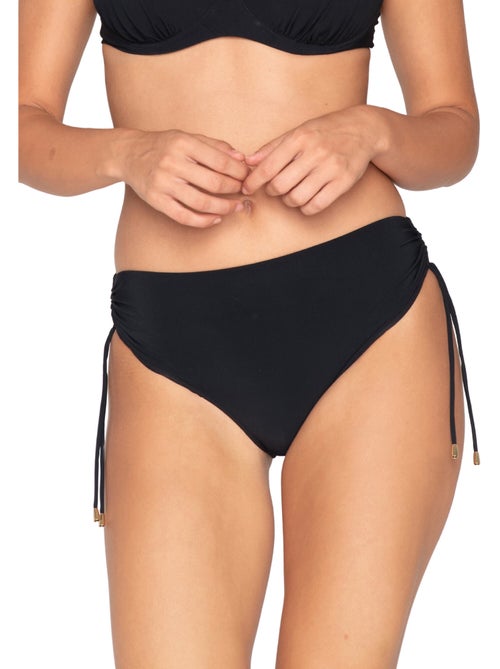 Bas maillot slip de bain côtés froncés blue sense - Kiabi Bas maillot slip de bain côtés froncés blue sense - Kiabi