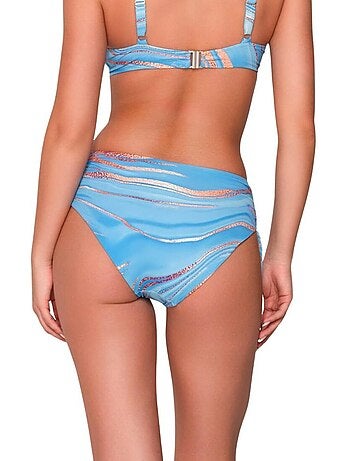 Bas maillot slip de bain côtés froncés lana