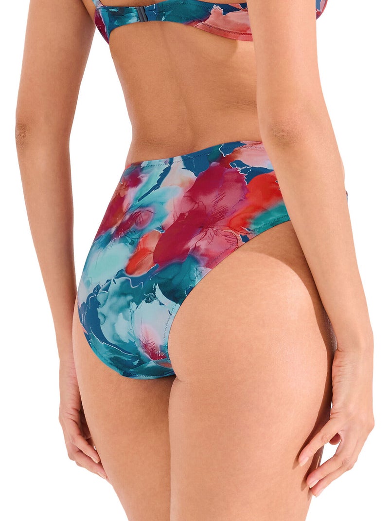 Bas maillot slip de bain côtés réglables roma Bleu - Kiabi