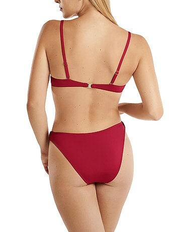 Bas maillot slip de bain échancré taille basse isola rossa