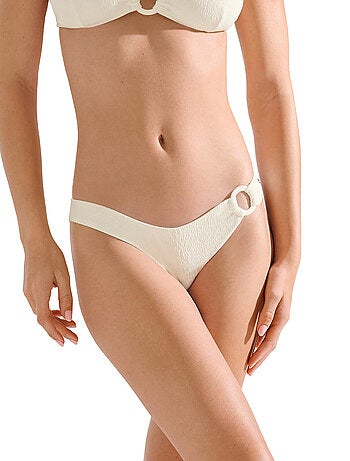 Bas maillot slip de bain échancré taille basse malaga