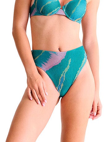Bas maillot slip de bain échancré taille haute atlantida