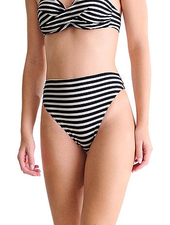 Bas maillot slip de bain échancré taille haute bondi beach