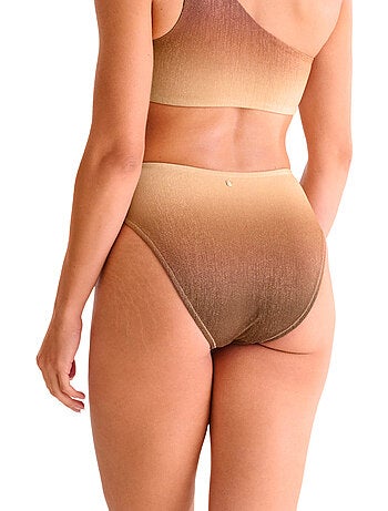 Bas maillot slip de bain échancré taille haute cairo