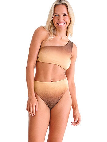 Bas maillot slip de bain échancré taille haute cairo