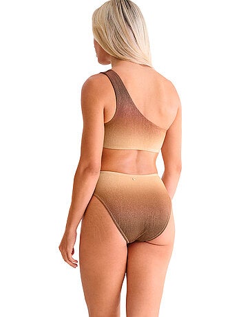 Bas maillot slip de bain échancré taille haute cairo