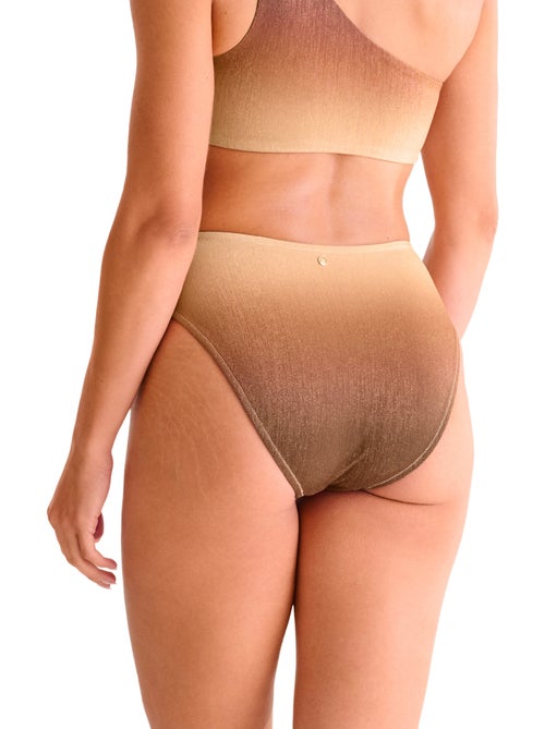 Bas maillot slip de bain échancré taille haute cairo - Kiabi Bas maillot slip de bain échancré taille haute cairo - Kiabi