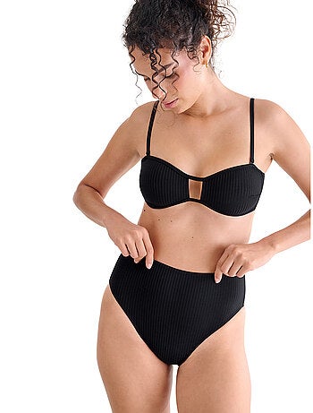 Bas maillot slip de bain échancré taille haute florida
