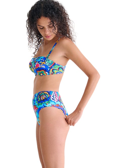 Bas maillot slip de bain échancré taille haute mexico - Kiabi Bas maillot slip de bain échancré taille haute mexico - Kiabi