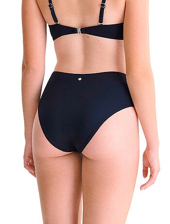 Bas maillot slip de bain échancré taille haute portofino
