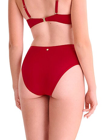 Bas maillot slip de bain échancré taille haute portofino