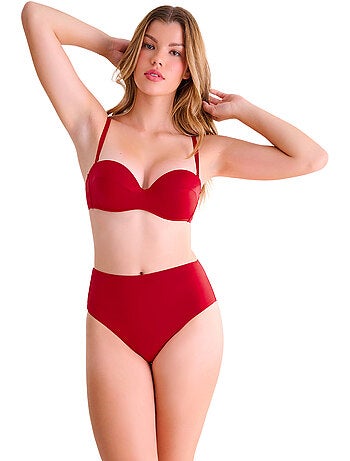 Bas maillot slip de bain échancré taille haute portofino