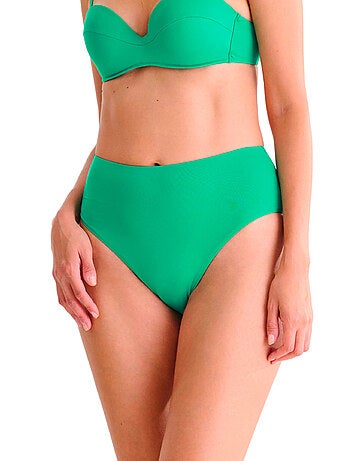 Bas maillot slip de bain échancré taille haute portofino