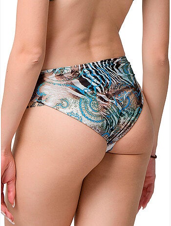 Bas maillot slip de bain froncé 5 cm casablanca