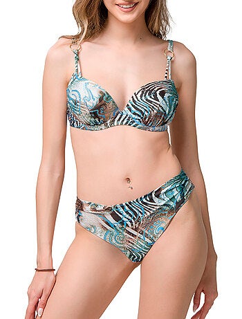 Bas maillot slip de bain froncé 5 cm casablanca