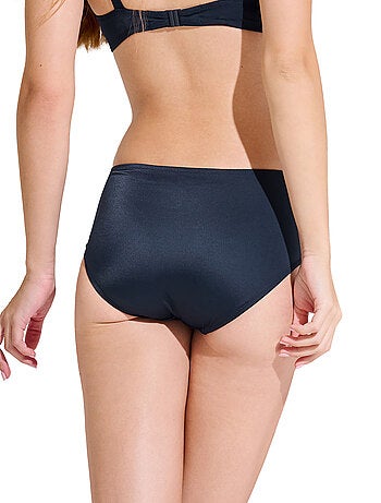 Bas maillot slip de bain gainant taille haute tanzania