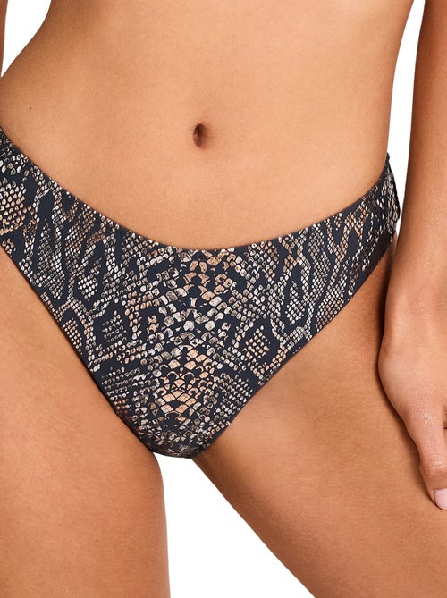 Bas maillot slip de bain indigo - Kiabi