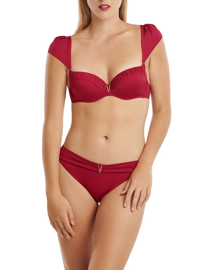 Bas maillot slip de bain isola rossa Rouge - Kiabi