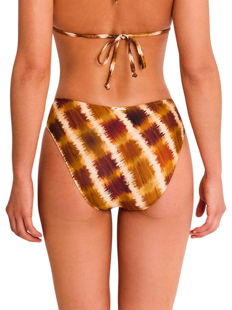 Bas maillot slip de bain magma Marron - Kiabi