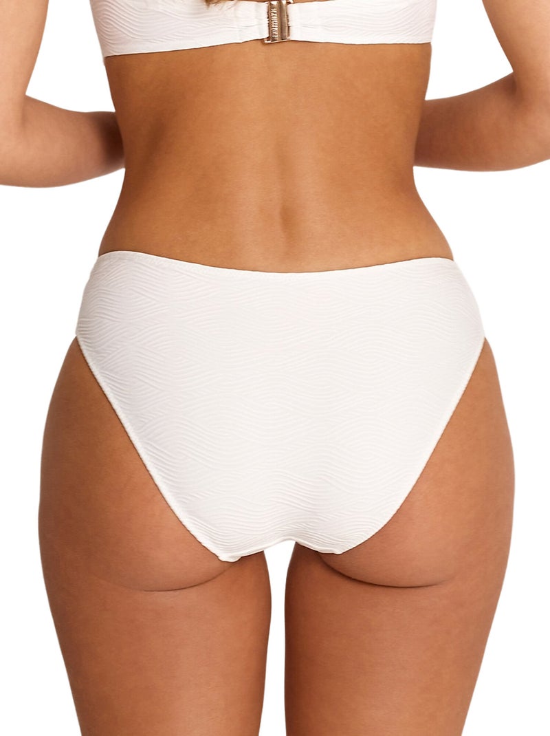 Bas maillot slip de bain nautilus Blanc - Kiabi