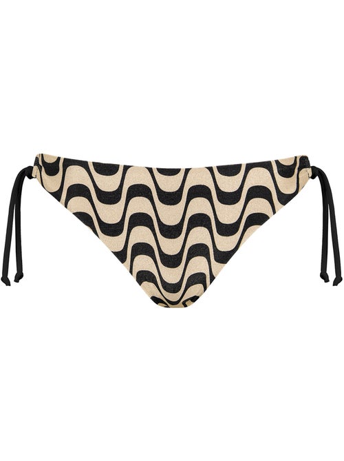 Bas maillot slip de bain taille basse à nouettes iceland - Kiabi Bas maillot slip de bain taille basse à nouettes iceland - Kiabi