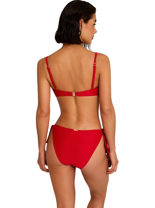 Bas maillot slip de bain taille basse à nouettes nautilus - Kiabi Bas maillot slip de bain taille basse à nouettes nautilus - Kiabi