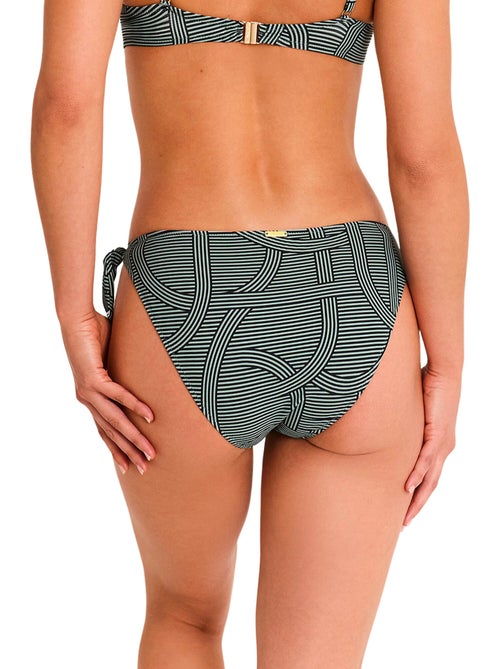 Bas maillot slip de bain taille basse à nouettes reverie - Kiabi Bas maillot slip de bain taille basse à nouettes reverie - Kiabi