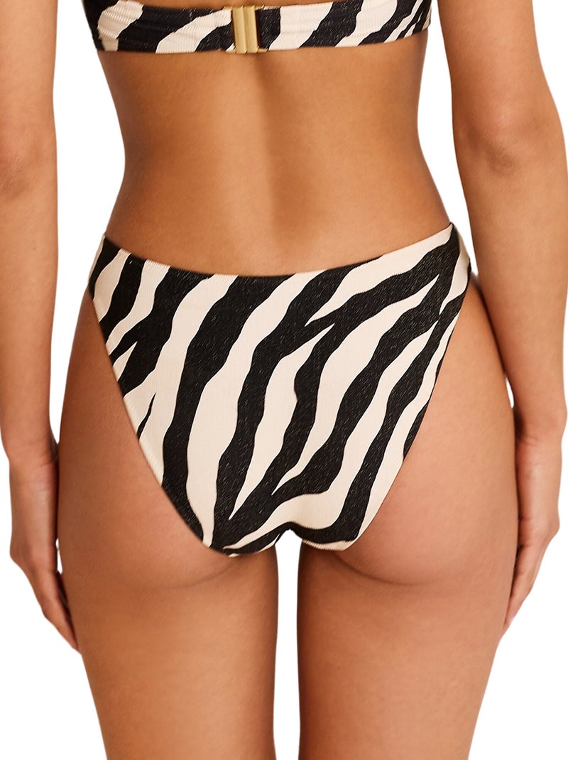 Bas maillot slip de bain taille basse oberon Noir - Kiabi