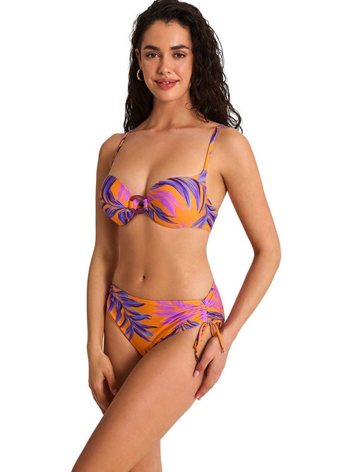 Bas maillot slip de bain taille haute calypso - Kiabi