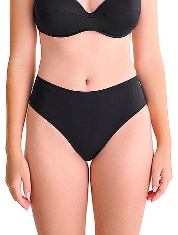 Bas maillot slip de bain taille haute capri
