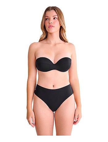Bas maillot slip de bain taille haute capri