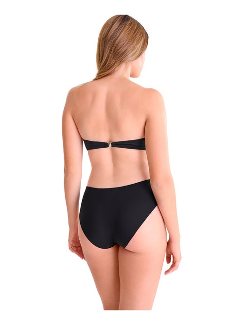 Bas maillot slip de bain taille haute capri - Kiabi Bas maillot slip de bain taille haute capri - Kiabi